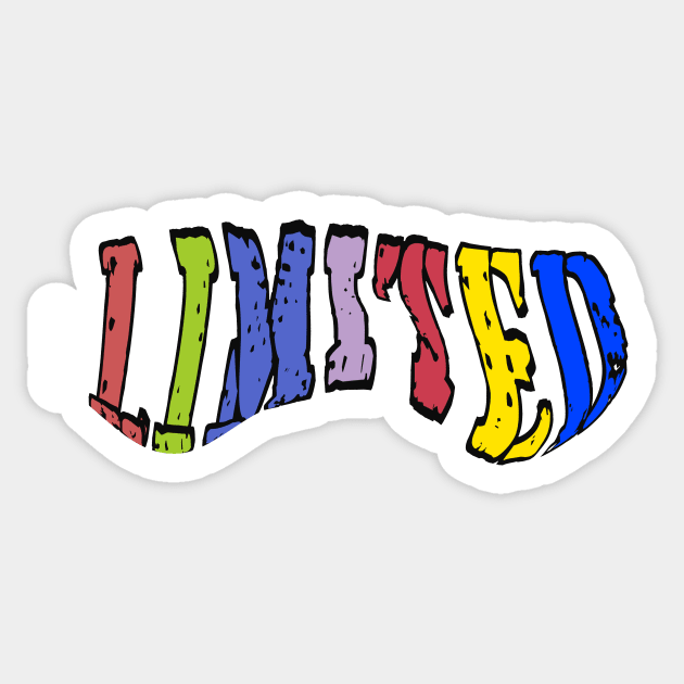 Limited Sticker by Grafititee